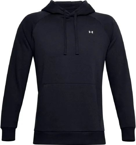 Vista 3 de Under Armour Rival - Sudadera ajustada de vellón con capucha, para hombre