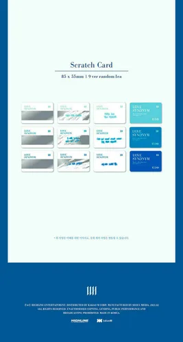 Vista 6 de WONHO LOVE SYNONYM#2 RIGHT FOR US Album [ VER.1 + VER.2 + VER.3 ] 3 Ver SET 3CD+3 P.Book+3 Card K-POP SEALED+TRACKING CODE