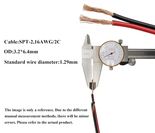 Vista 3 de Cable de clip de cocodrilo 16 AWG, arnés de cable SAE a batería, clip de cocodrilo de cocodrilo, cable de extensión de 12 V CC con interruptor