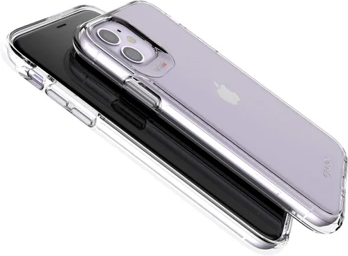 Vista 7 de ZAGG Gear4 Crystal Palace - Funda compatible con iPhone 11, protección avanzada contra impactos con tecnología D3O integrada, antiamarilleo, funda
