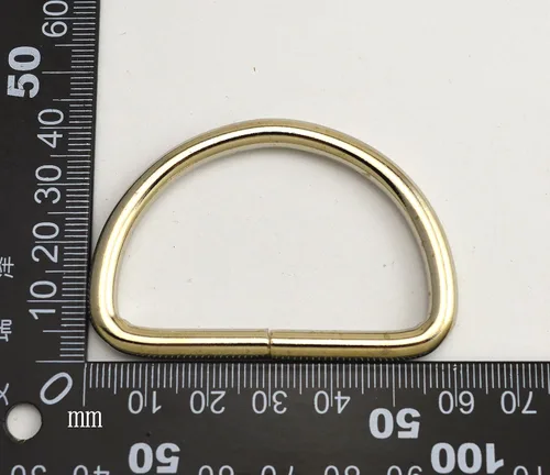 Vista 2 de Wuuycoky Silvery D Rings Buckles D-ring Non-welded For Webbing Strapping 0.5" / 0.6" / 0.8" / 1" / 1.25" / 1.5" / 2" Optional
