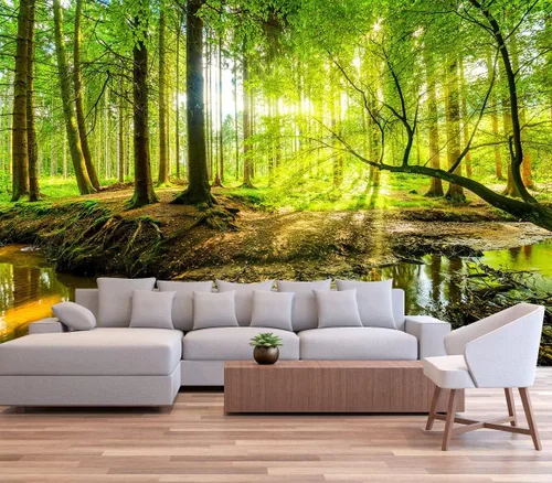 Vista 36 de Reyhui Mural de pared Animales Bosques Pájaros Naturaleza Paisajes 52
