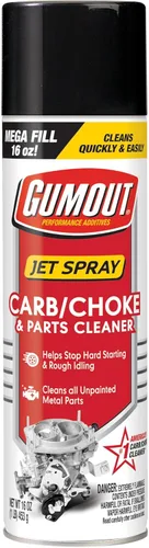 Vista 3 de Gumout (800002230-12PK) - Limpiador de carburador y obturador en aerosol - 16 oz., (Paquete de 12)