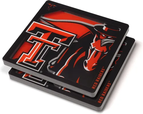 Vista 30 de YouTheFan NCAA Serie Logo 3D NCAA Posavasos