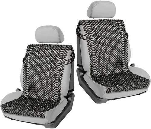 Vista 8 de VaygWay Cojín de Asiento Cómodo con Cuentas de Madera – Cubierta de Asiento de Automóvil Cómoda con Cuentas de Madera – Cubierta Fresca de Masaje
