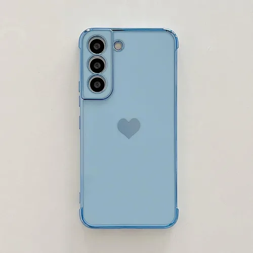 Vista 16 de phylla Funda de teléfono compatible con Samsung Galaxy A12 de 6.5 pulgadas, lindo corazón chapado en oro, elegante funda de lujo para mujer