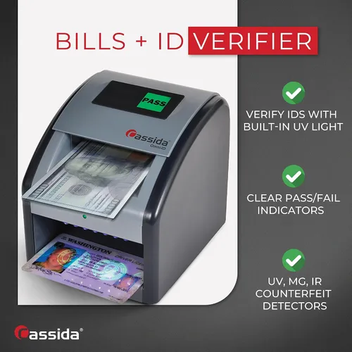 Vista 2 de Detector automático de billetes falsos