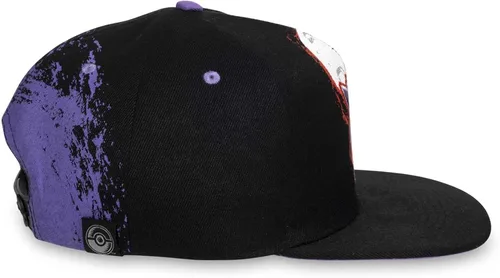 Vista 4 de Pokemon Center Gengar - Sombrero de pico plano negro (talla única), Negro