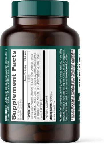 Vista 8 de Trillón de probióticos - 1 billón de UFC con prebióticos, probióticos, parabióticos y postbióticos - Bacillus Subtilis AB-22 - Salud intestinal