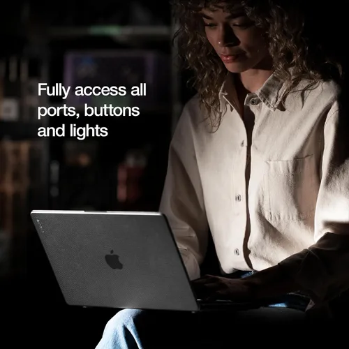 Vista 7 de Incase Dots Hardshell with Makrolon® - Funda para MacBook Air de 15 pulgadas - M5 2026, 2025, 2024, 2023, M4, M3, M2 - Funda para MacBook, funda
