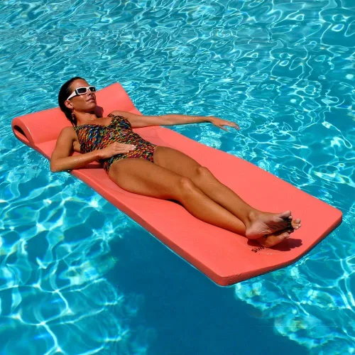 Vista 3 de Robelle Flotador de piscina extra premium, coral