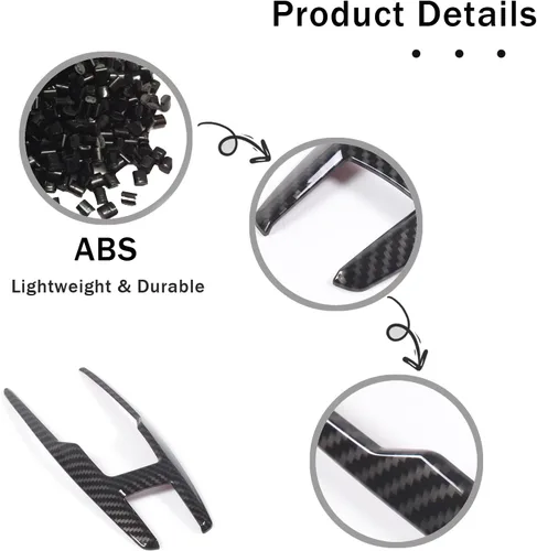 Vista 6 de Marco de Botón de Palanca de Cambios Trim para Honda Pilot 2016-2022/ Ridgeline 2020-2023/ Passport 2019-2023, Material ABS Cubierta del Panel