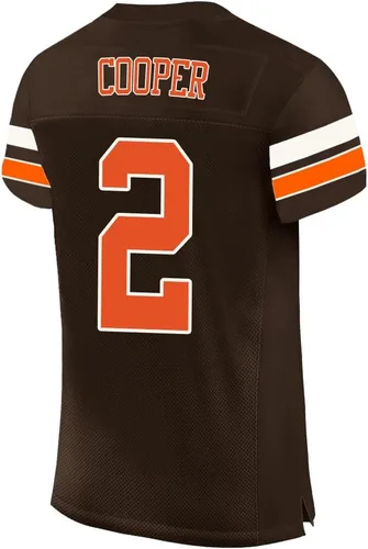 Vista 3 de kopkoc Jerseys cosidos con apodo de fútbol de Cleveland