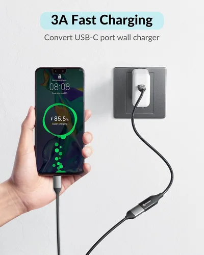 Vista 5 de PHIXERO Adaptador USB-C a USB-A, 10Gbps, compatible con MacBook, iPad Pro, Samsung Galaxy