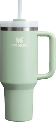 Vista 231 de STANLEY Quencher H2.0 Vaso Térmico con Asa y Pajita 64 oz Tapa Flowstate de 3 Posiciones Gran Capacidad para Viajes y Deportes Vaso de Acero