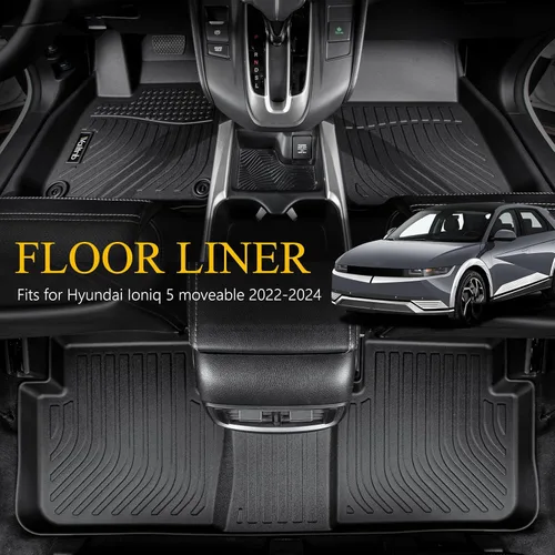 Vista 229 de Tapetes de piso para todo clima y forro de carga con respaldo para Chevrolet Suburban de 7 asientos 2021-2025 / GMC Yukon XL de 7 asientos