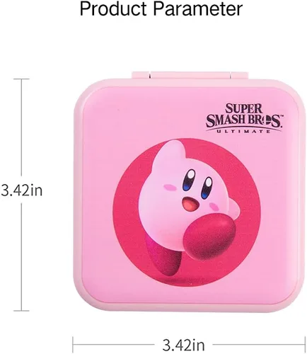 Vista 8 de PERFECTSIGHT Switch Game Card Case for Nintendo Switch Lite Switch OLED Cute Kawaii Portable Thin Compact Hard Shell Case Protective Shockproof