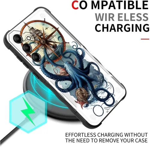 Vista 1017 de Funda para Galaxy A14 5G, [Doble Capa][Protección contra Caídas de Grado Militar de 10 Pies] [Antideslizante] Funda Resistente a Prueba de Golpes