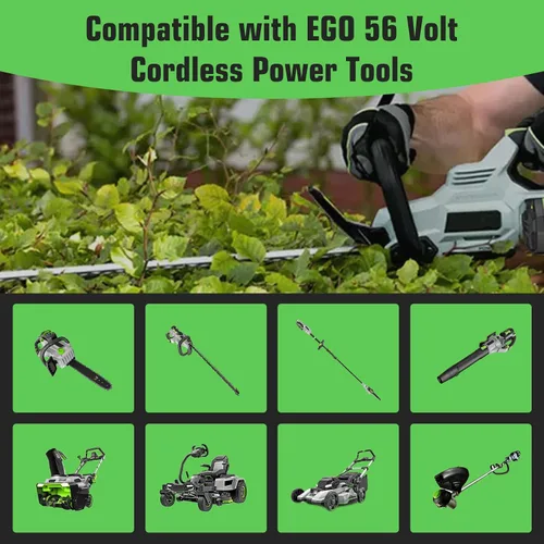 Vista 3 de 2 paquetes de repuesto de 5.0Ah para batería EGO 56V BA2800T BA4200T