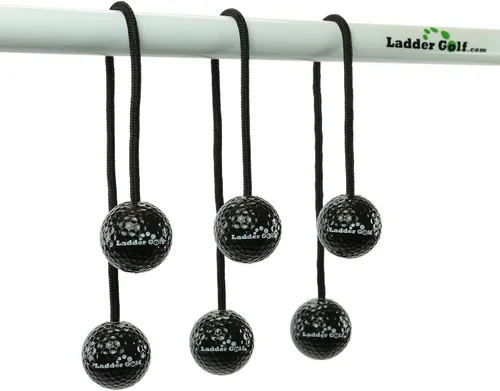Vista 4 de Ladder Golf Official Hard Bolas, 3PK Rojo