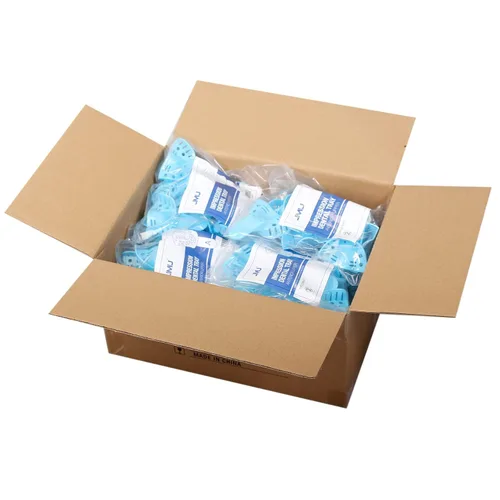 Vista 8 de JMU Bandeja de impresión dental,Bolsa de 12 bandejas desechables perforadas,1 superior grande Bandejas de impresión desechables perforadas