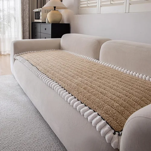 Vista 20 de DREAMINGO Fundas de sofá para mascotas, fundas antideslizantes y mullidas para sofá de perro, lavables geométricas jacquard, protector de cojín 1#