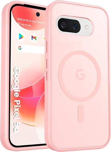 Vista 112 de Funda para teléfono Google Pixel 9 Pro XL, Compatible con Magnético, Protección contra Caídas de Grado Militar Translúcida Mate Resistente a Golpes