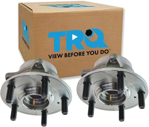 Vista 182 de Conjunto de rodamiento de rueda delantera de 2 piezas y buje TRQ Compatible con Pontiac Solstice 2006-2009 Saturn Sky 2007-2010