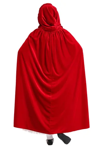 Vista 2 de Disfraz Deluxe de Caperucita Roja para Niñas Multicolor
