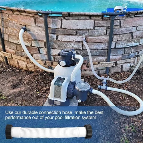 Vista 7 de 11388 Manguera de bomba de filtro de arena para piscina para filtro de arena Intex, reemplazo de manguera de bomba de piscina de 1.5 pulgadas