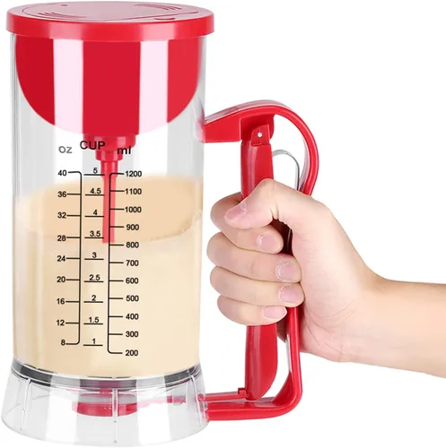 Vista 2 de Mezclador de masa, dispensador de mezclador de masa alimentado por batería, para hornear cupcakes
