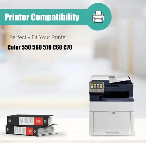 Vista 2 de Reemplazo de unidad de tambor compatible para Xerox 013R00663 013R00664 Cartucho de tambor para impresora Color 550 560 570 C60 C70 Negro