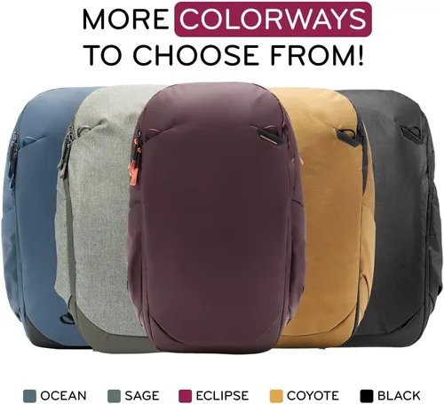 Vista 9 de Peak Design Mochila Travel Line 30L, Salvia, Mochila de viaje de 30 L