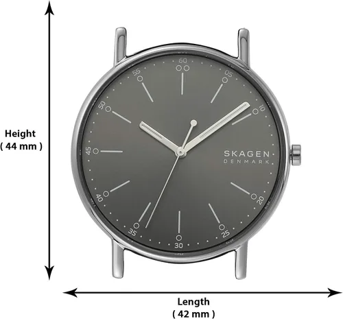Vista 5 de Skagen Signatur - Reloj minimalista de tres manecillas 1575pulgadas