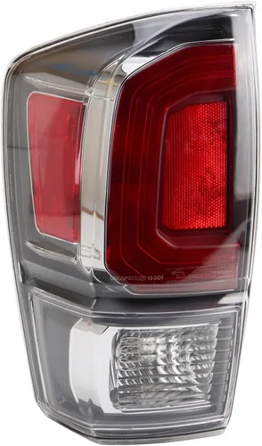 Vista 38 de Ensamble de luz trasera exterior TRQ para lado del conductor izquierdo trasero. Compatible con Toyota Corolla XLE 2020, 2021, 2022 y Toyota Corolla