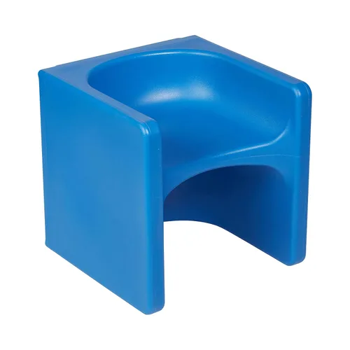 Vista 20 de ECR4Kids Tri-Me Silla de cubo 3 en 1, muebles para niños, Aqua