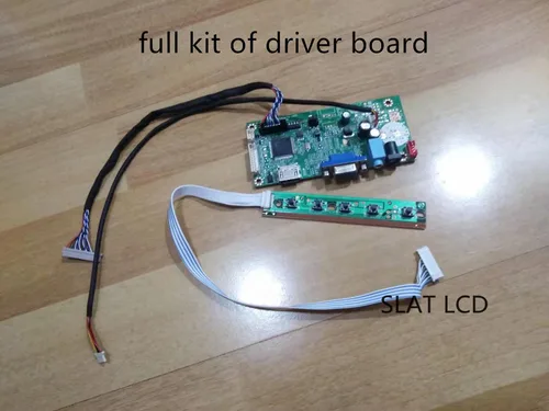 Vista 6 de Panel LCD de 18.5 pulgadas M185BGE-L22, pantalla de repuesto compatible para GAEMS Vanguard G190, con kit completo de placa de conductor