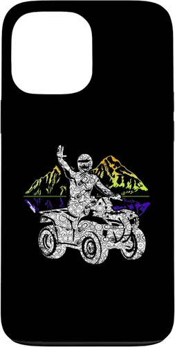 Vista 24 de ATV Rider Mountains Offroad Motocross Quad Racing Case for iPhone 16