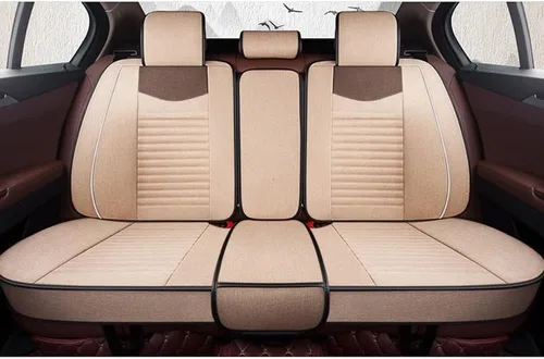 Vista 5 de Funda de asiento de automóvil para Audi A1 Sportback 2010-2015, cobertura completa, transpirable e impermeable, cojín de asiento de automóvil, juego