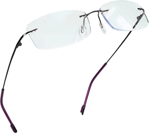 Vista 10 de Anteojos LifeArt con bloqueo de luz azul para leer en la computadora