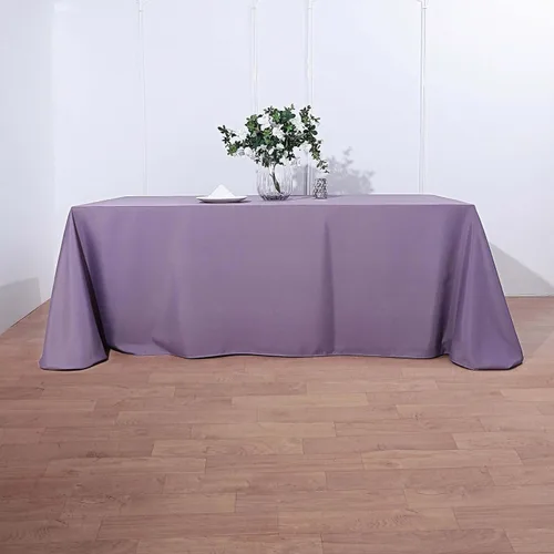 Vista 85 de Efavormart - Mantel redondo de poliéster de 108 pulgadas, 108 pulgadas, para bodas, fiestas, banquetes, restaurantes, color verde manzana