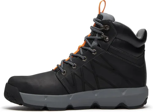 Vista 7 de Timberland PRO Boondock Botas impermeables ultraligeras de 6 pulgadas para hombre Cuero negro