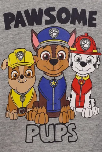 Vista 3 de Paw Patrol Rubble Marshall Chase - Sudadera con capucha de vellón para niños pequeños a niños pequeños
