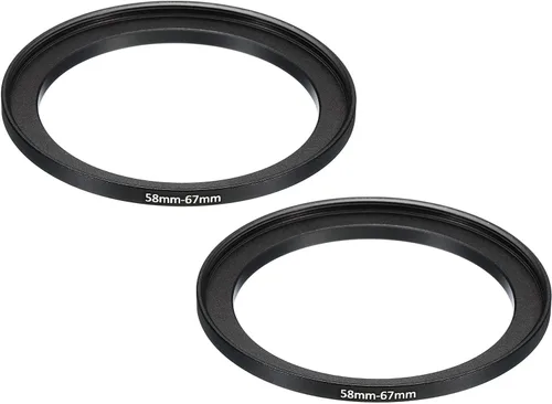 Vista 14 de PATIKIL Anillo elevador de metal de 1.594 in-1.693 in, paquete de 2 anillos adaptadores de filtro de lente de cámara, anillo adaptador de filtro