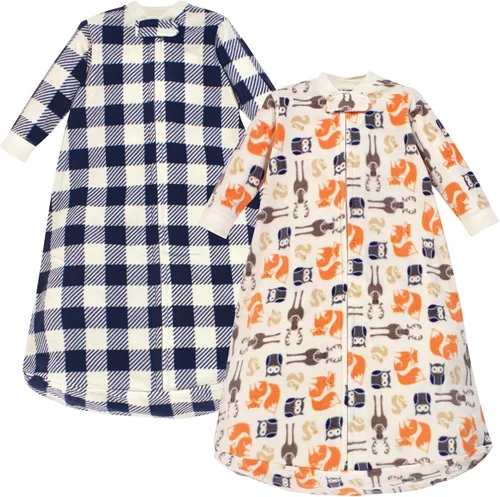 Vista 5 de Hudson Baby - Saco de dormir unisex de manga larga para bebé de forro polar