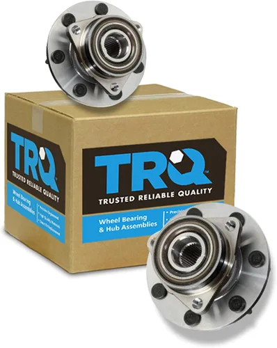Vista 21 de TRQ Juego de cojinete de rueda delantera y conjunto de cubo