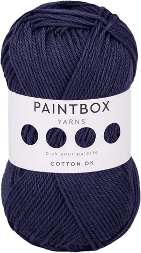 Vista 38 de Paintbox Yarns - Hilo 100% algodón DK, 1.76 onzas, 137 yardas, 410.1 ft #401 Papel blanco