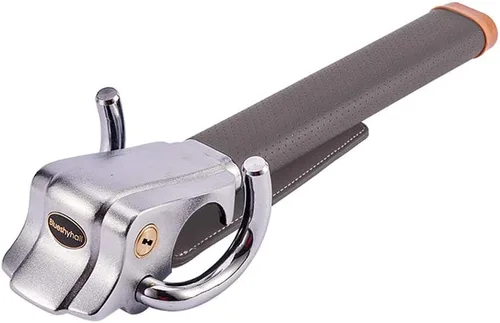 Vista 7 de Blueshyhall Cerradura para volante de vehículo, dispositivos de bloqueo antirrobo, cerradura de seguridad resistente para automóvil, camión, SUV