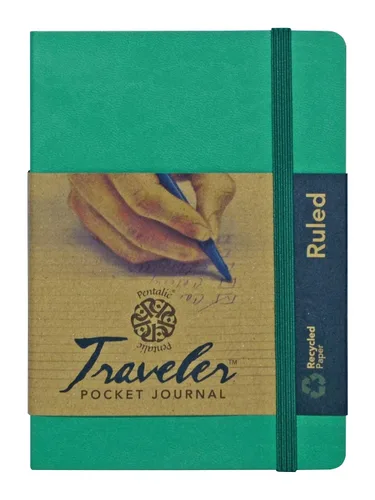 Vista 19 de Cuaderno de bocetos Travelers Dot Grid Pentalic Art, libre de ácidos