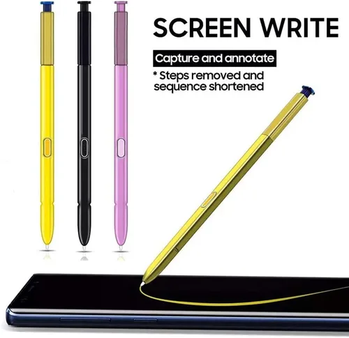 Vista 5 de 2 piezas de repuesto para lápiz capacitivo S Galaxy Note 9 Note9 S Pen para Samsung Galaxy Note 9 SM-N960 Pen (sin Bluetooth) + puntas/puntas + pin
